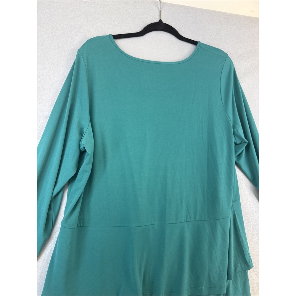 Susan Graver Modern Essentials Woman's Size 1X Blouse - Picture 5 of 7